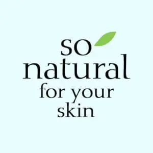 So Natural for your skin logo