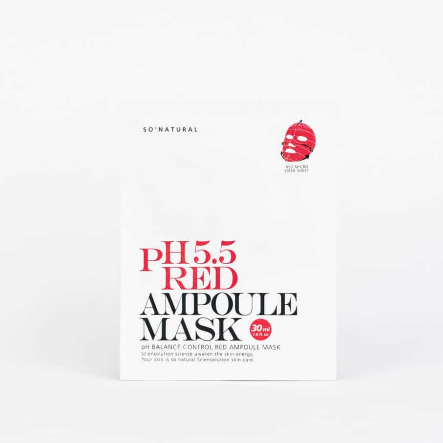 So Natural Red Peel Ampoule Mask