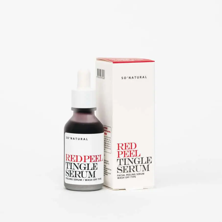 So Natural Red Peel Tingle Serum