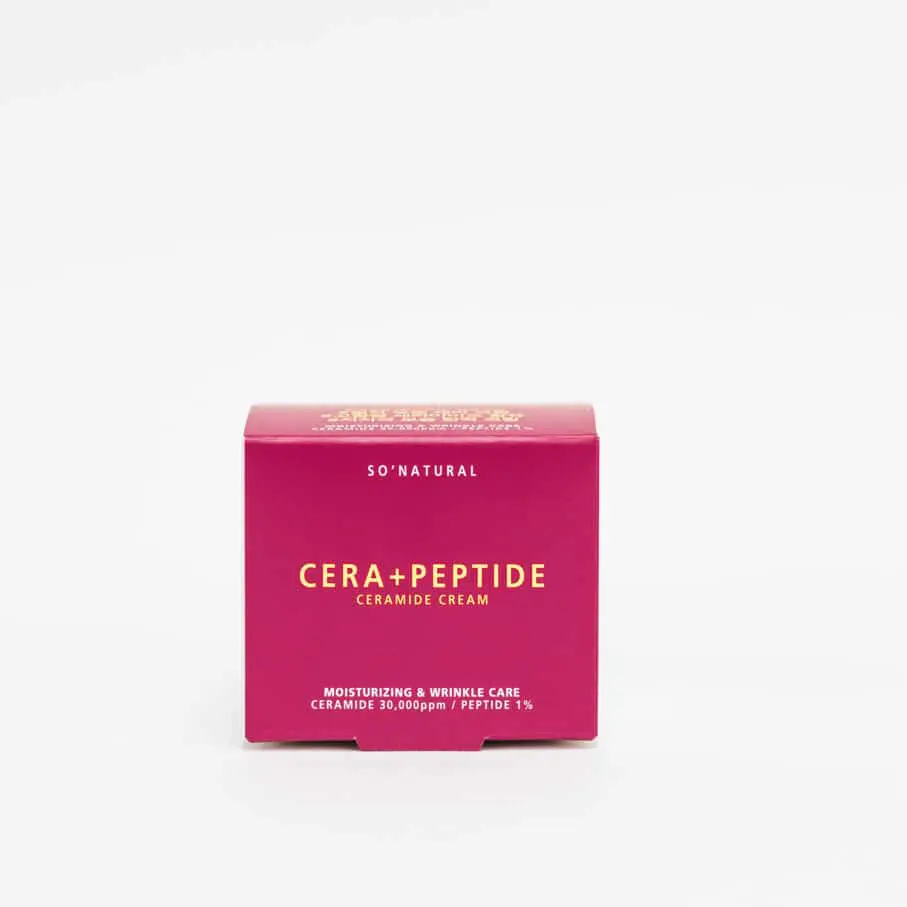 So Natural Cera Plus Peptide Ceramide Cream